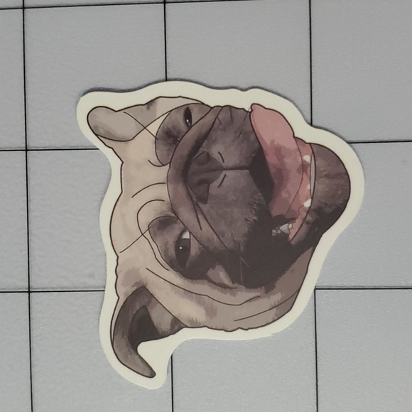 Pug Sticker - Picture 1 of 3